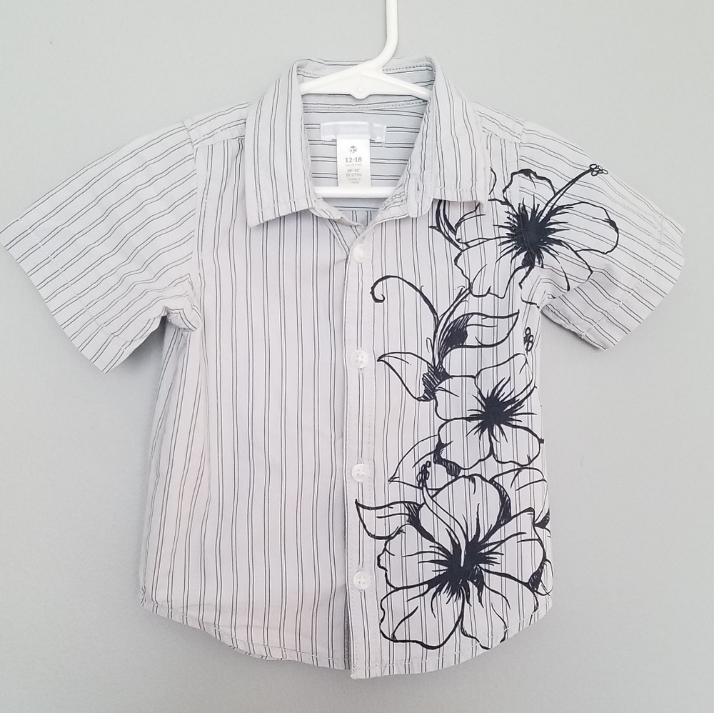 Old Navy baby button down shirt
